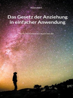 cover image of Das Gesetz der Anziehung in einfacher Anwendung